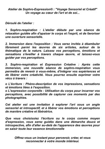 Image Sophro-expression