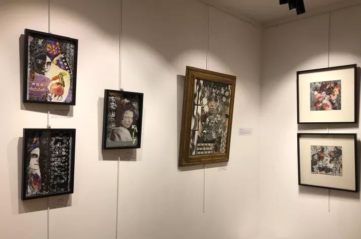 Image Exposition collective à la Galerie « Cerise sur le tableau »