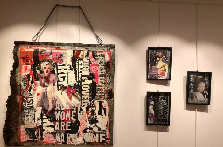 Image Exposition collective à la Galerie « Cerise sur le tableau »