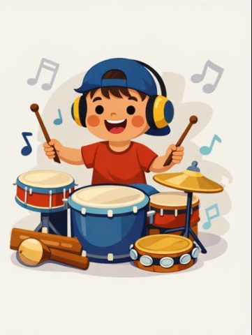 Image Atelier découverte des percussions