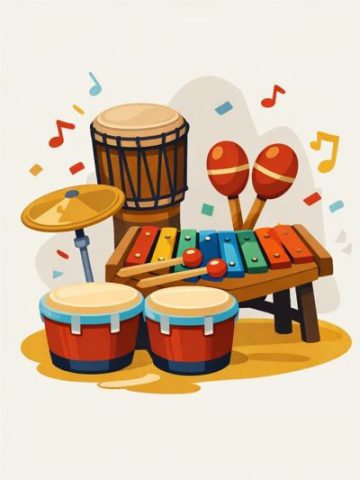 Image Atelier découverte des percussions